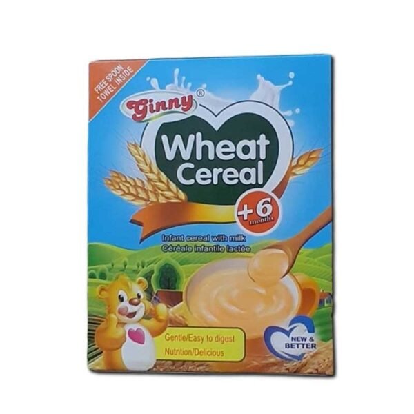 Ginny Wheat Cereal  6months+ 450g